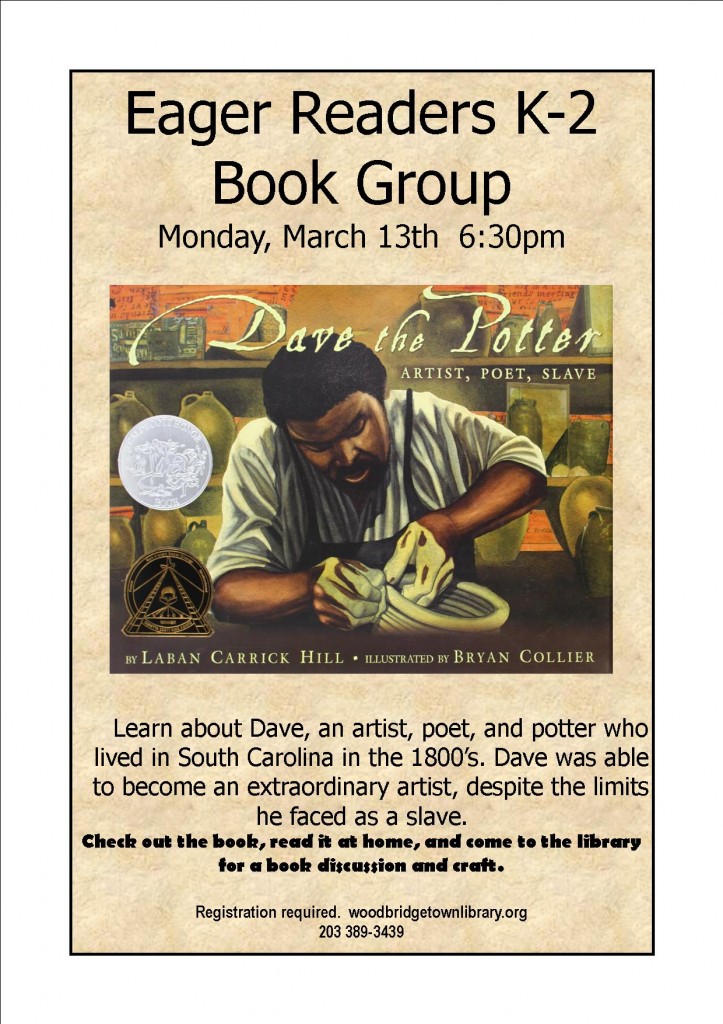 dave the potter flyer